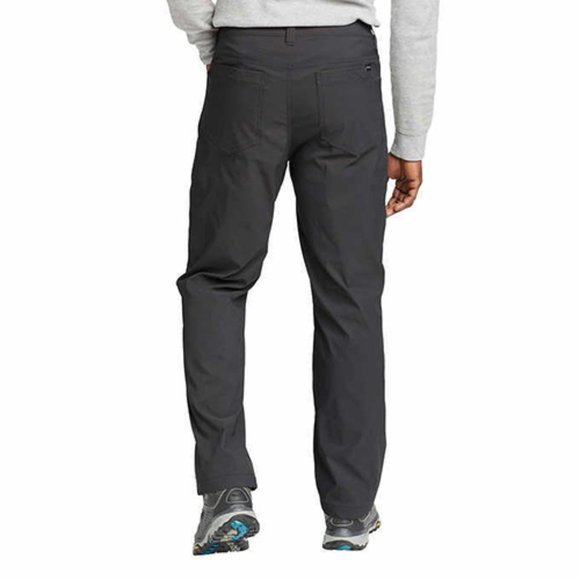 Eddie Bauer Men's Fleece Lined Pant Gray - Picture 3 of 5